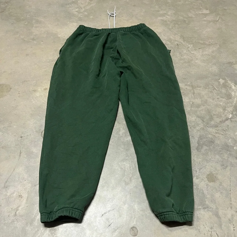 Nike Solo Swoosh Fleece Sweatpants Gorge Green Mens Large DX1364-323 Joggers